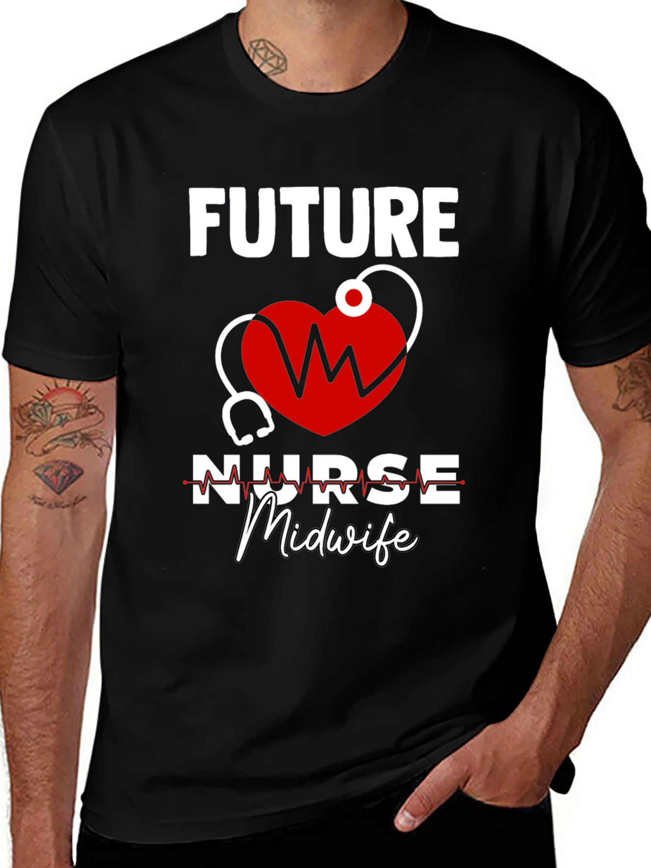 Future Nurse Midwife Graphic T-Shirt