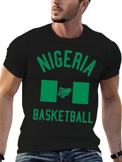 Nigeria Basketball Graphic T-Shirt