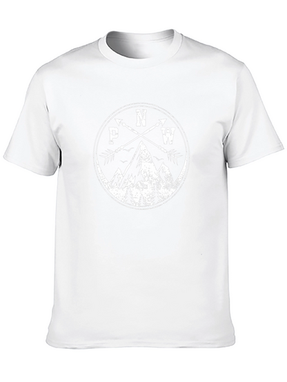 PNW Mountain Arrow T-Shirt - Black