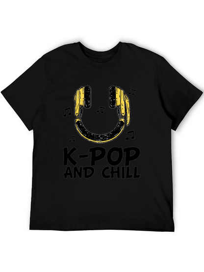 K-Pop and Chill Graphic Tee