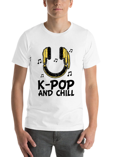K-Pop and Chill Graphic Tee
