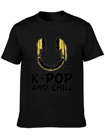 K-Pop and Chill Graphic Tee
