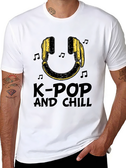 K-Pop and Chill Graphic Tee