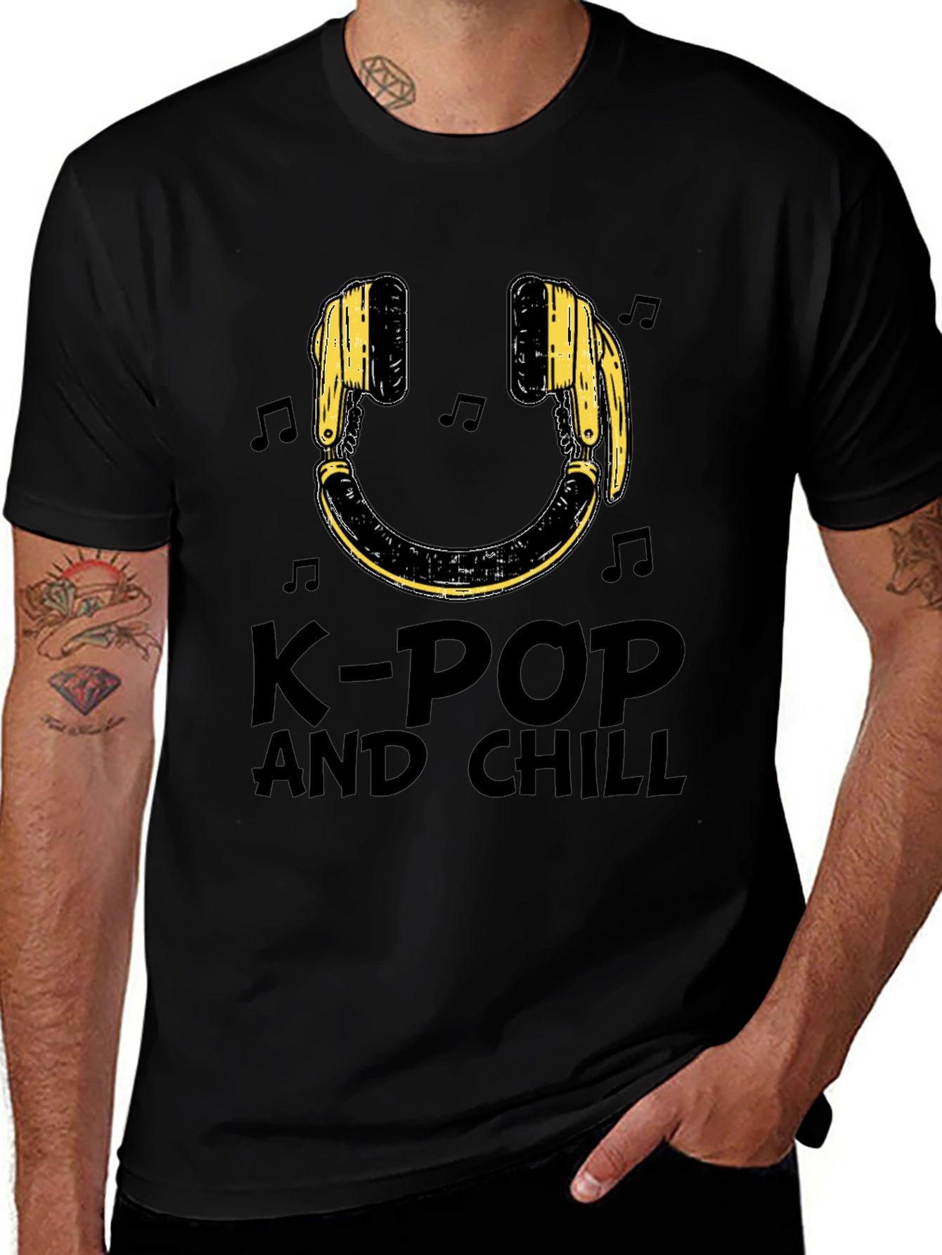 K-Pop and Chill Graphic Tee