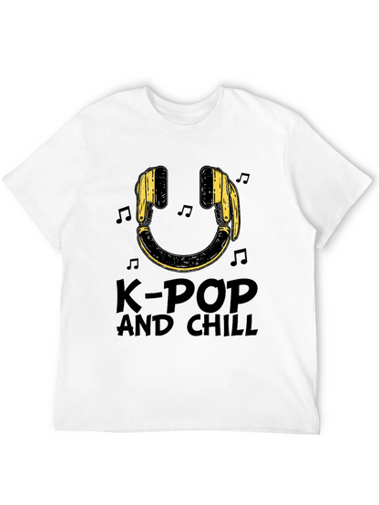 K-Pop and Chill Graphic Tee