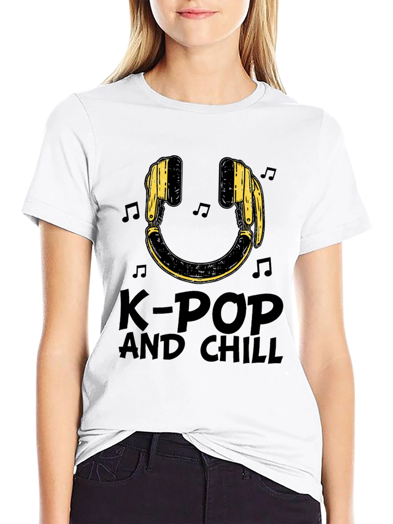 K-Pop and Chill Graphic Tee