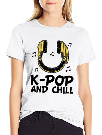 K-Pop and Chill Graphic Tee