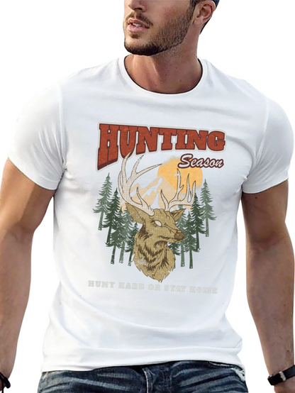 Hunting Season Deer Graphic T-Shirt