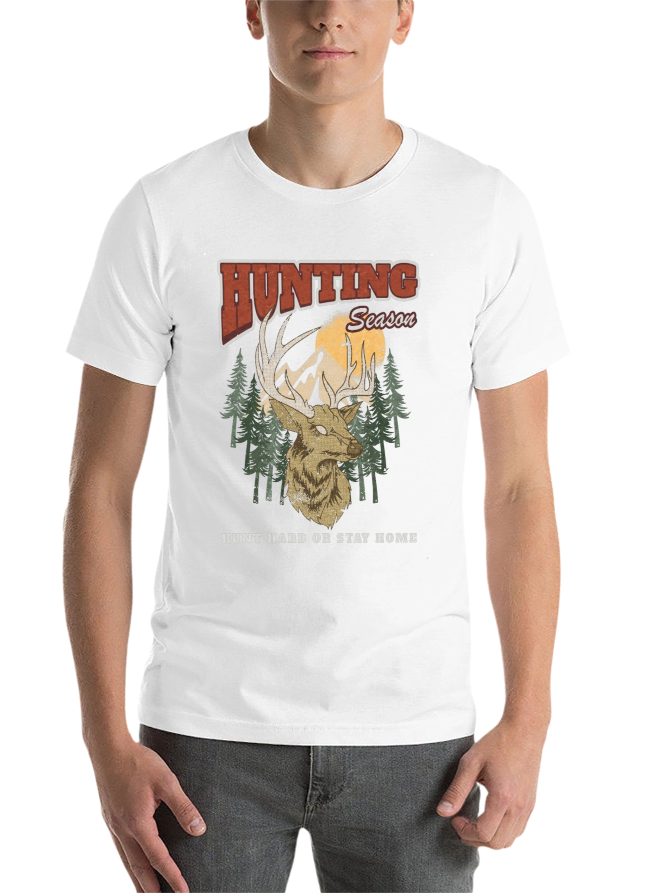 Hunting Season Deer Graphic T-Shirt
