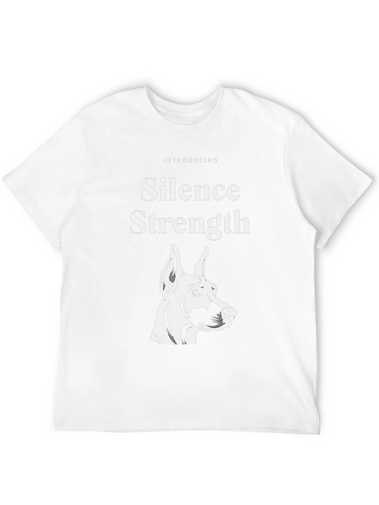 Silence & Strength Dog T-Shirt