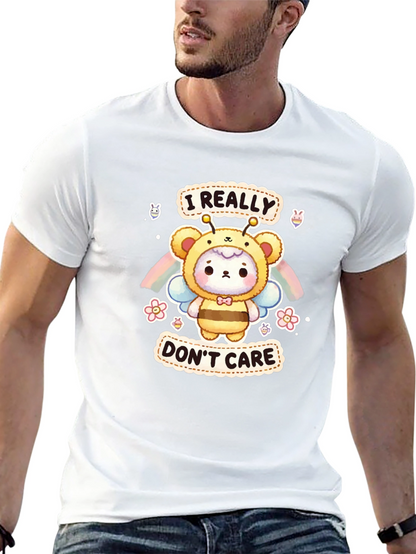 I Really Dont Care Bear Bee T-Shirt