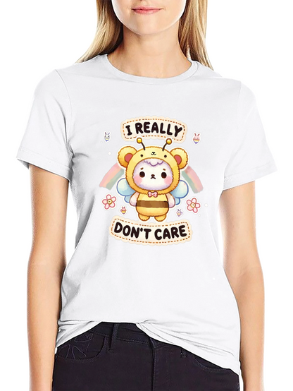 I Really Dont Care Bear Bee T-Shirt