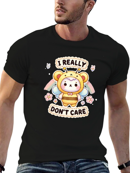 I Really Dont Care Bear Bee T-Shirt