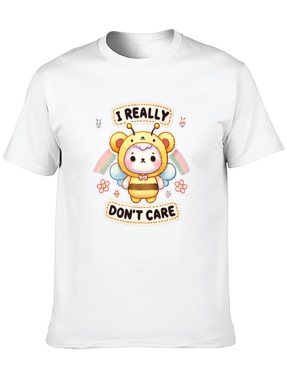 I Really Dont Care Bear Bee T-Shirt