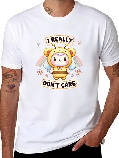 I Really Dont Care Bear Bee T-Shirt