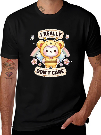 I Really Dont Care Bear Bee T-Shirt
