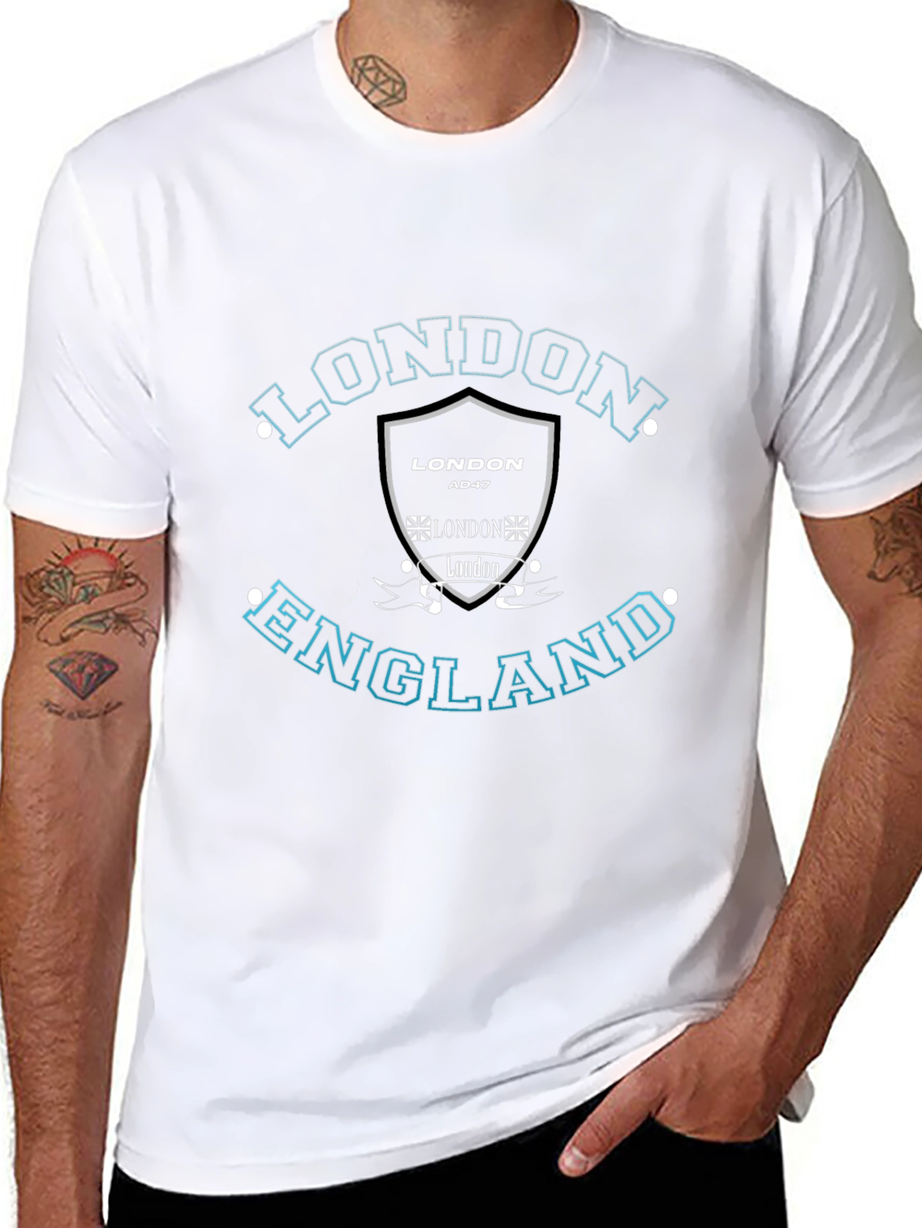 London England Graphic Print T-Shirt