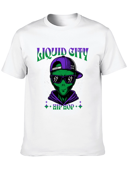 Liquid City Hip Hop Alien Graphic Tee