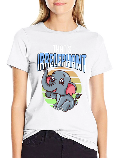 Irrelephant T-Shirt - Funny Elephant Graphic Tee