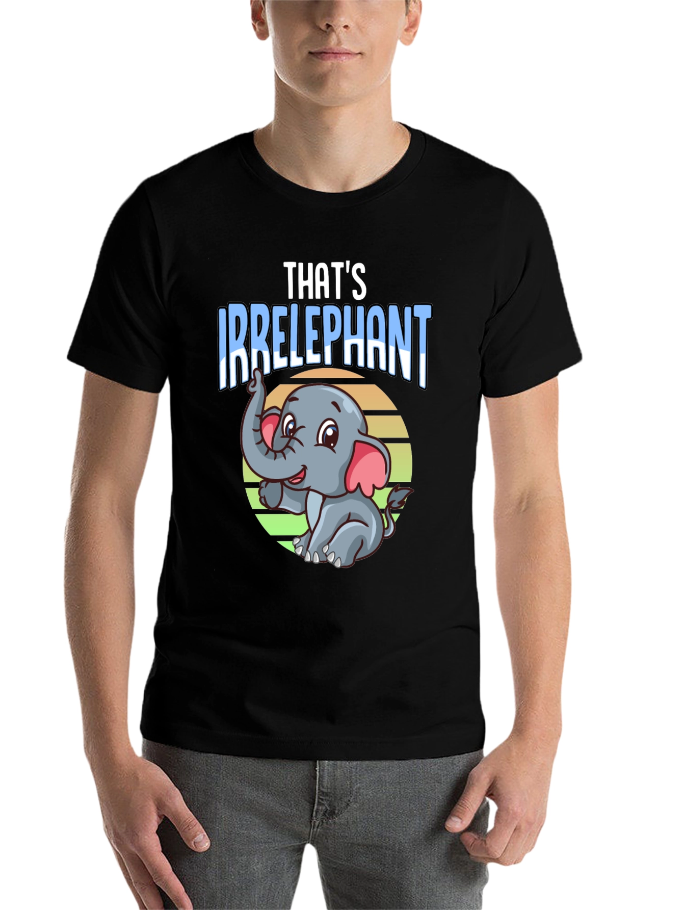 Irrelephant T-Shirt - Funny Elephant Graphic Tee