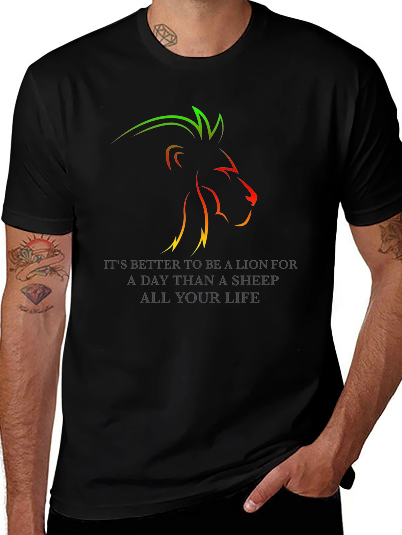 Lion T-Shirt: Better to Be a Lion