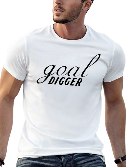 Goal Digger Black Graphic Tee