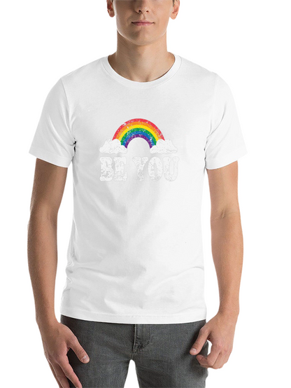 Be You Rainbow Graphic Tee - Pride Fashion