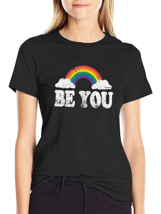 Be You Rainbow Graphic Tee - Pride Fashion