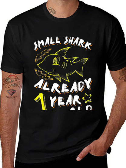 Small Shark 1st Birthday T-Shirt