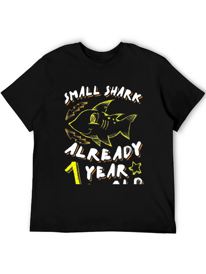 Small Shark 1st Birthday T-Shirt