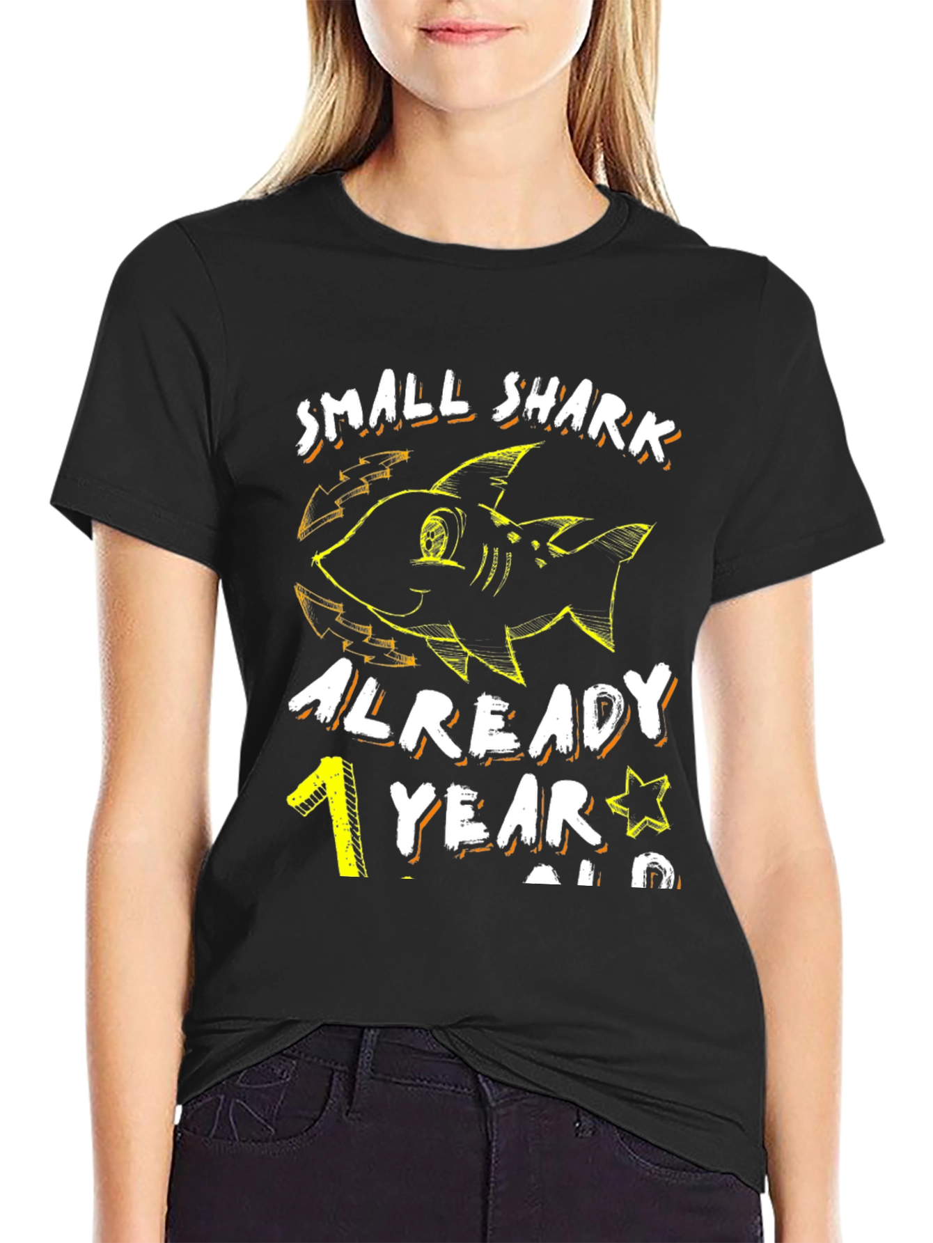 Small Shark 1st Birthday T-Shirt