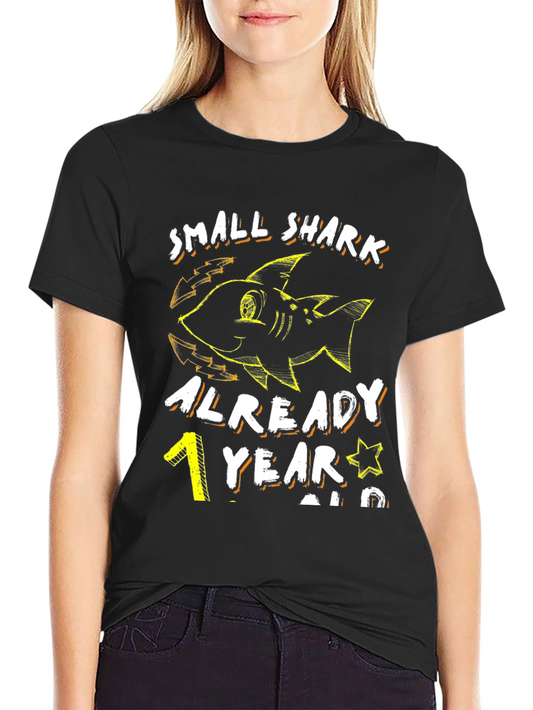 Small Shark 1st Birthday T-Shirt