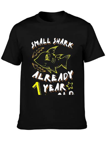 Small Shark 1st Birthday T-Shirt