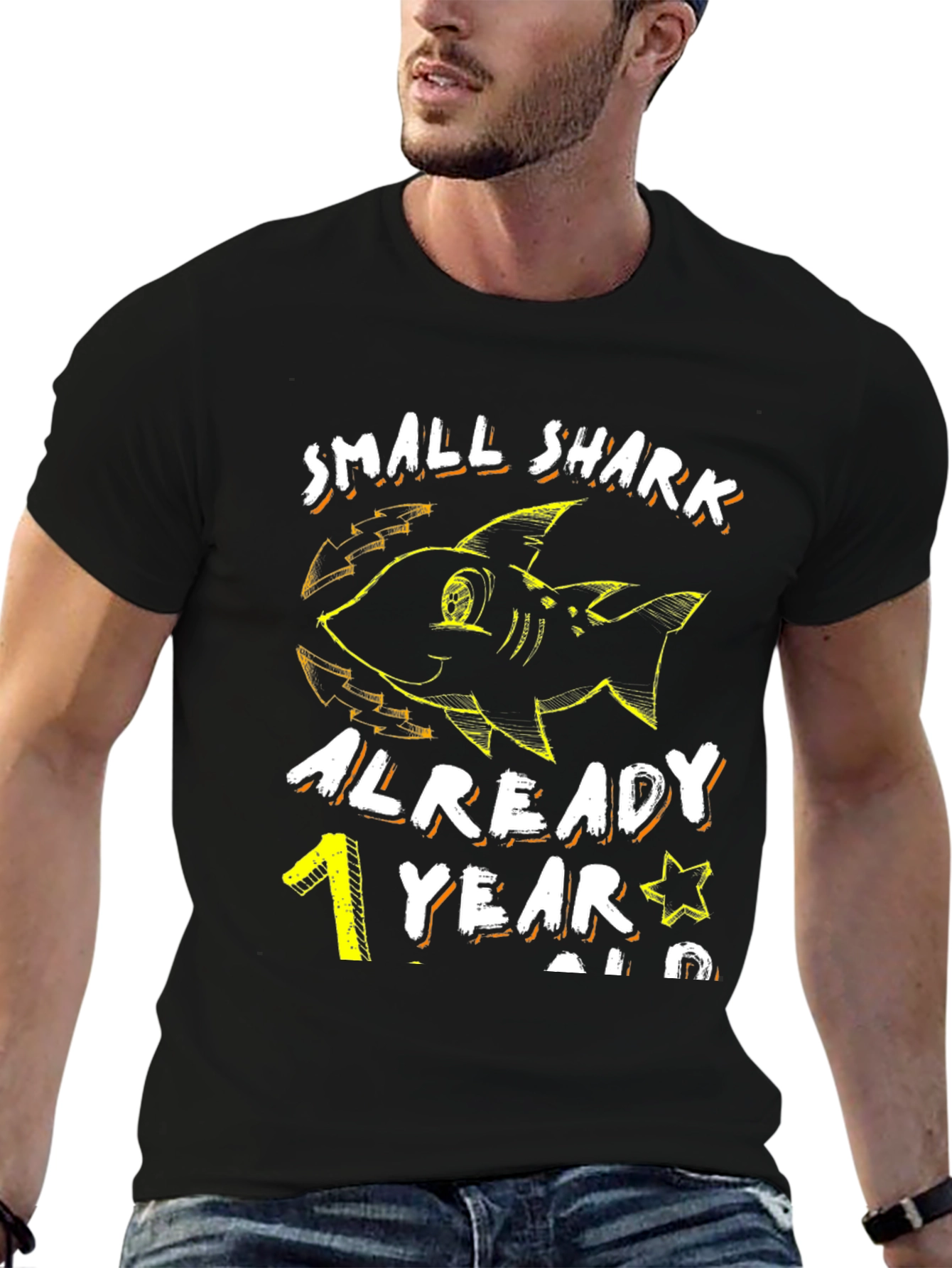 Small Shark 1st Birthday T-Shirt