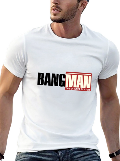 Bangman Drums Player Black T-Shirt