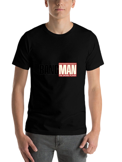 Bangman Drums Player Black T-Shirt
