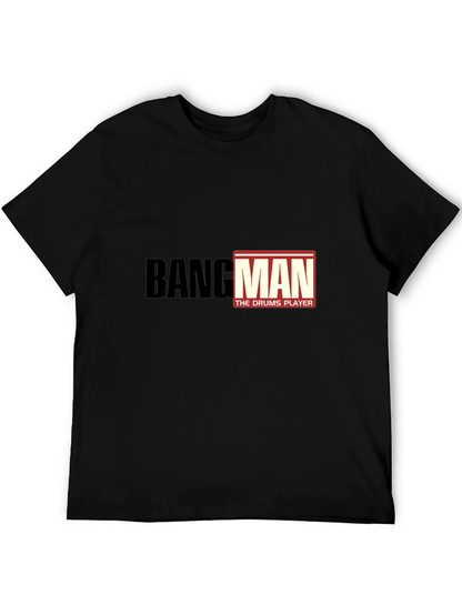 Bangman Drums Player Black T-Shirt