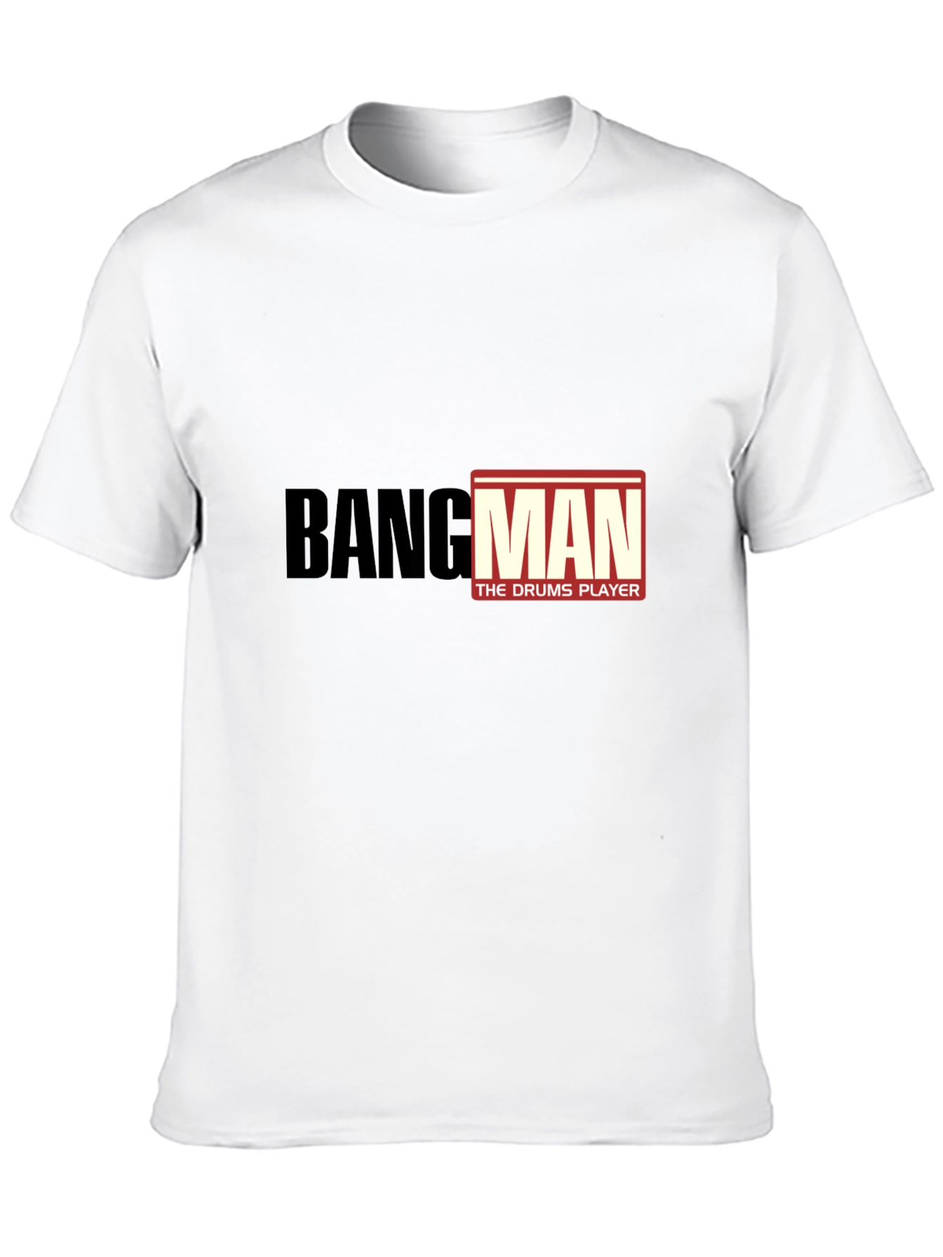 Bangman Drums Player Black T-Shirt