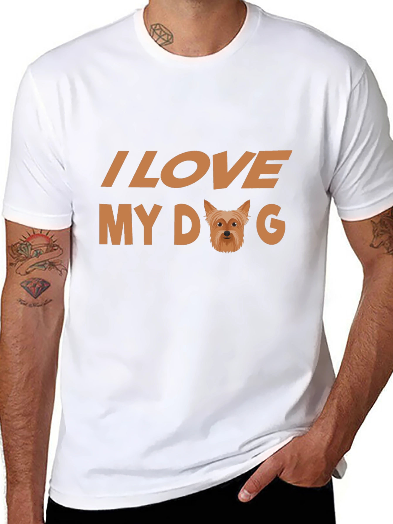 I Love My Dog T-Shirt