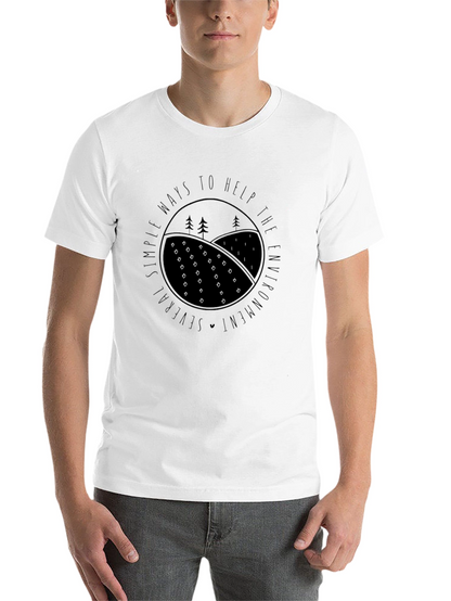 Eco-Friendly Graphic Tee - Help the Environment