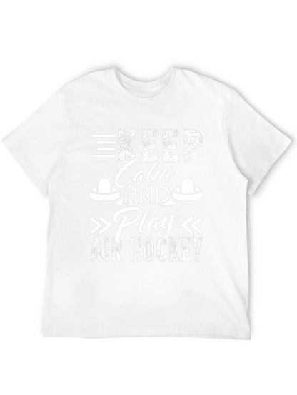 Keep Calm and Play Air Hockey T-Shirt