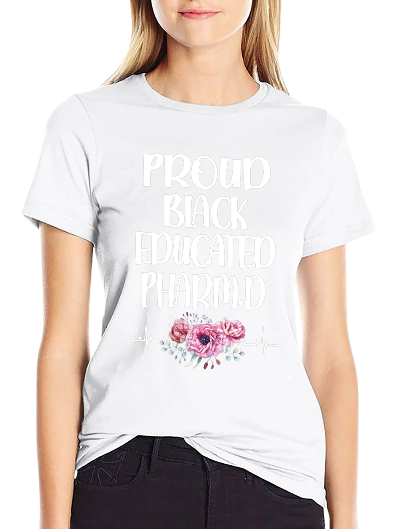 Proud Black Educated Pharm.D T-Shirt