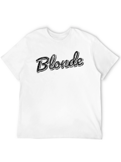 Blonde Graphic Tee - Black T-Shirt
