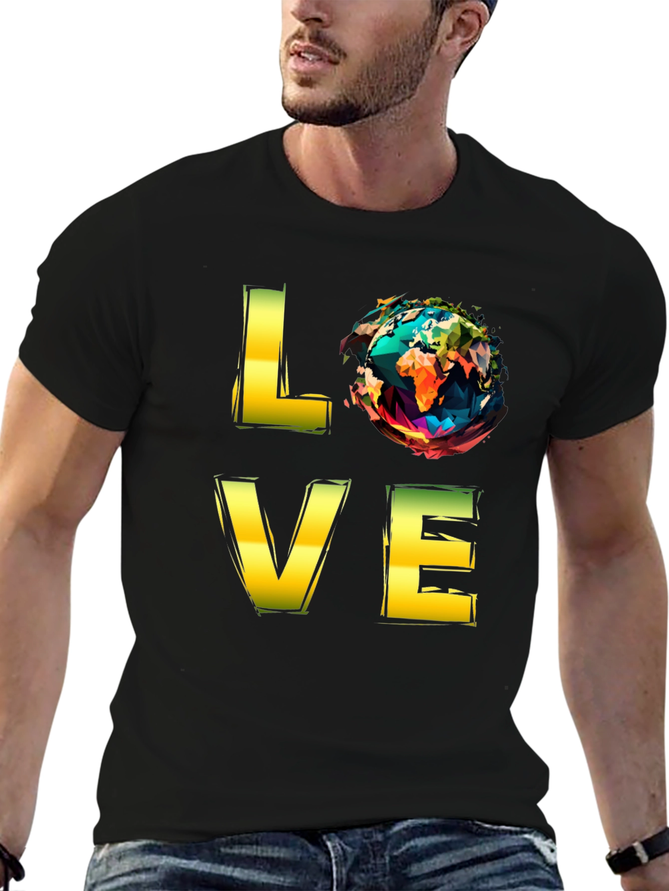 Love Earth Graphic Tee - Eco Friendly Design