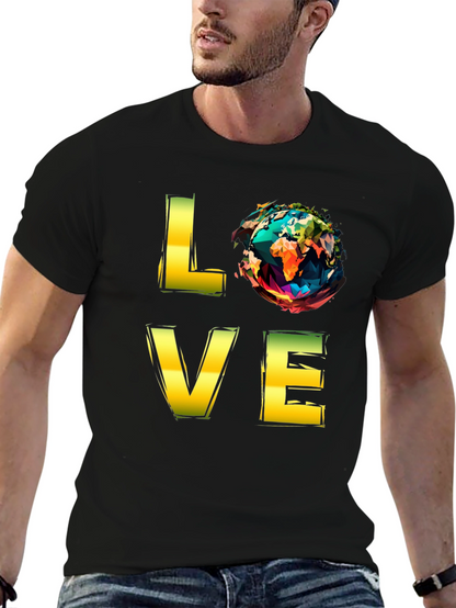 Love Earth Graphic Tee - Eco Friendly Design