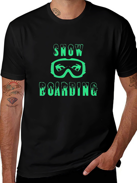Snowboarding Graphic Tee - Cool Winter Sports Shirt