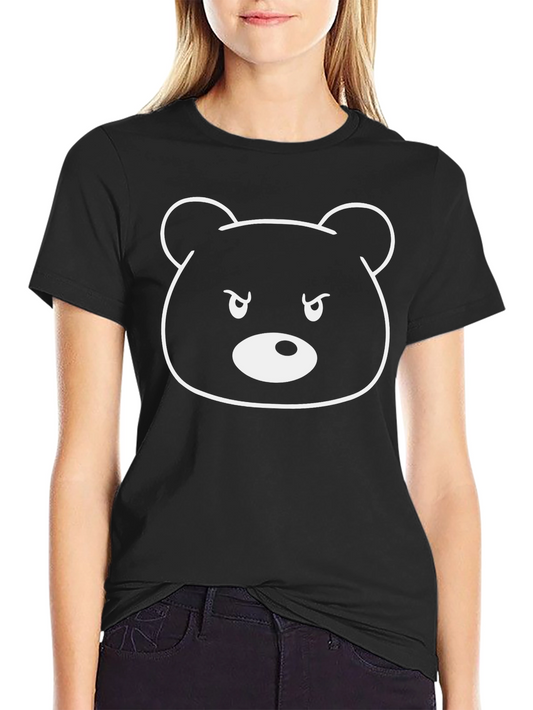 Mens Black Bear Graphic T-Shirt