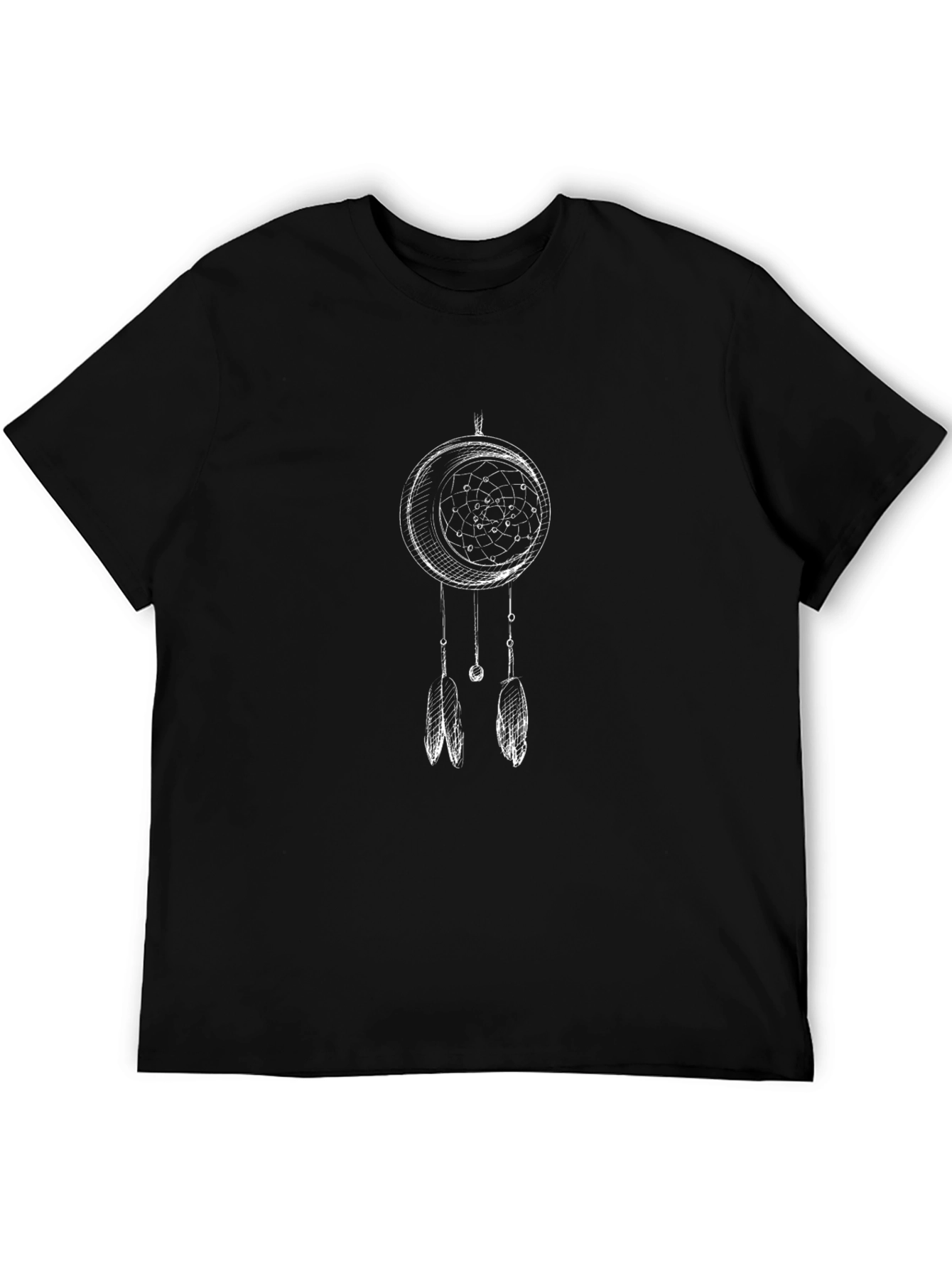 Dreamcatcher Graphic Tee - Unisex Black T-Shirt