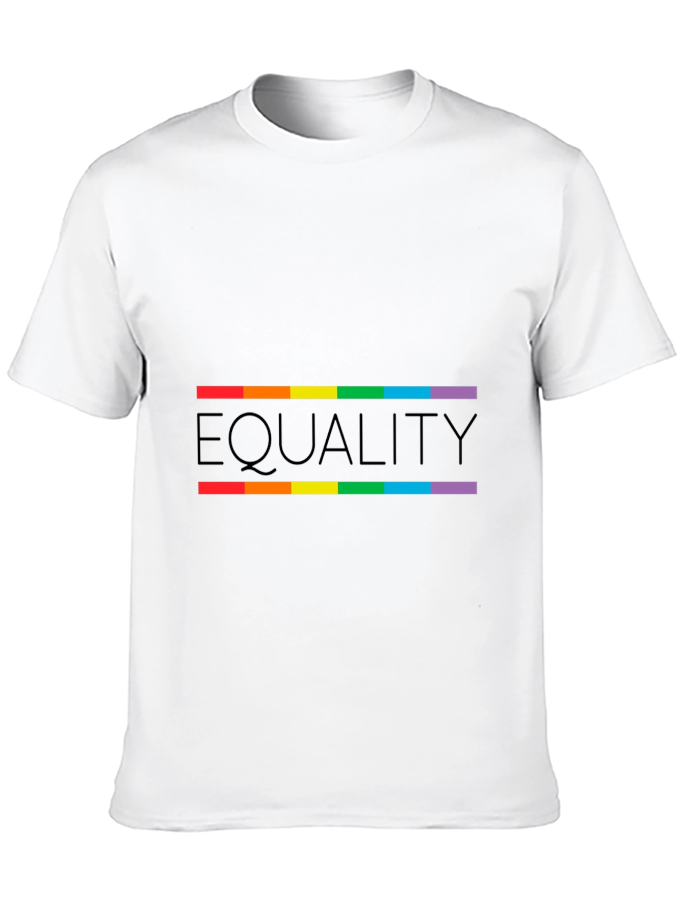 Equality Rainbow Pride Graphic T-Shirt