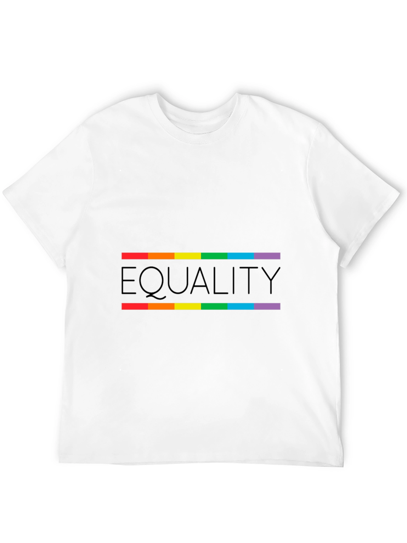 Equality Rainbow Pride Graphic T-Shirt